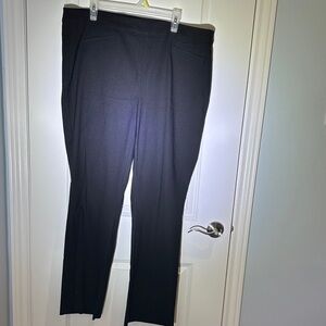 Women's Straight Leg Black Dress Pants
